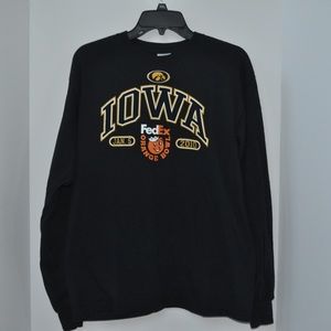 Iowa Vintage 2010 Orange Bowl Black Long Sleeve